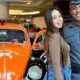 Larissa Cruz Morata com o marido policial militar