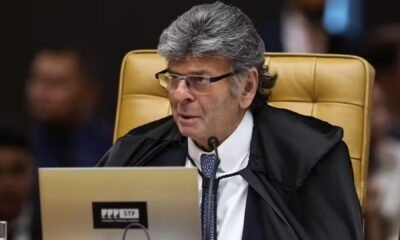 Luiz Fux em sessão do STF