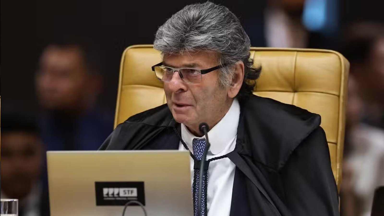 Luiz Fux em sessão do STF