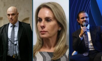 Alexandre de Moraes, Viviane Barci de Moraes e Daniel Vorcaro