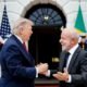 Trump e Lula em encontro bilateral
