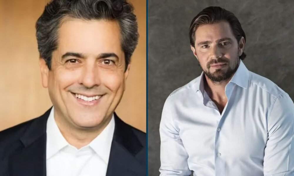 Humberto Tupinambá e Antonio Carlos Freixo Junior em montagem