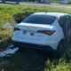 Carro roubado atola durante fuga na BR-101