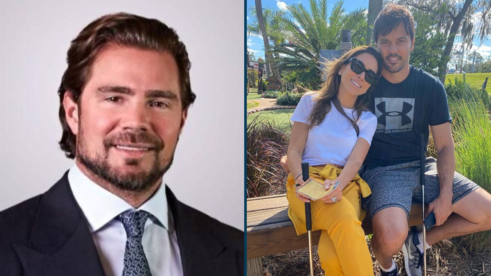 Montagem com Daniel Vorcaro, Fábio Faria e Patrícia Abravanel