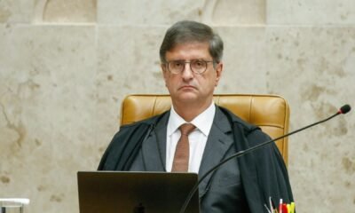 Paulo Gonet durante sessão no Supremo Tribunal Federal