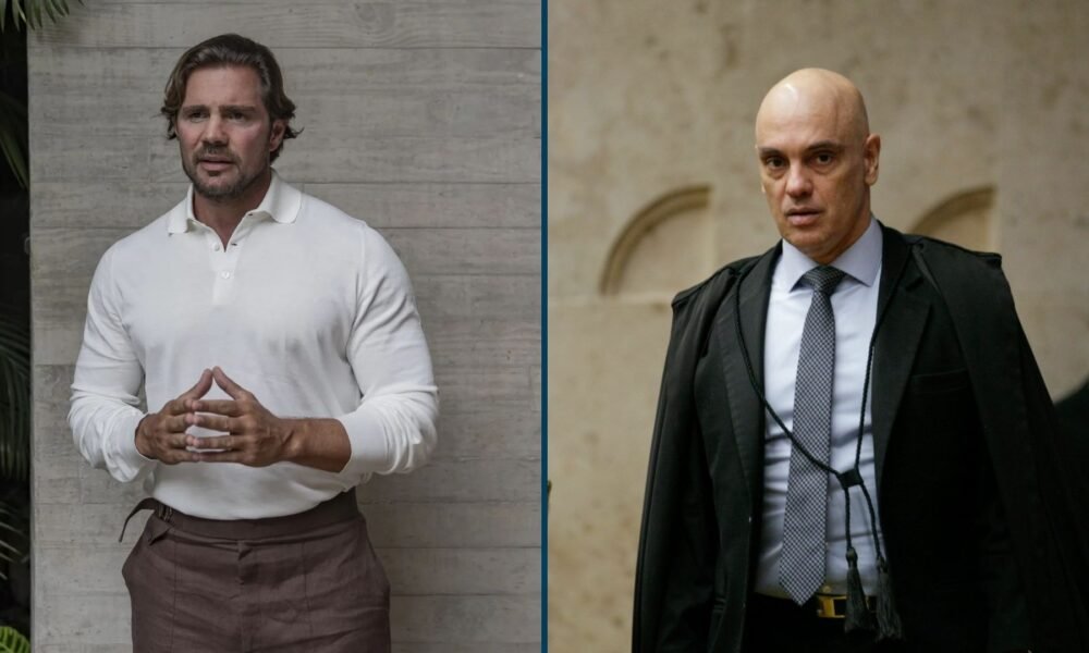 Daniel Vorcaro e Alexandre de Moraes