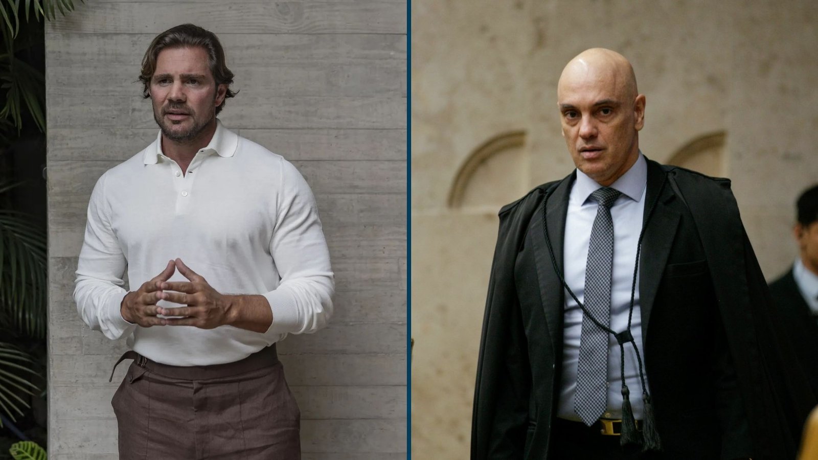 Daniel Vorcaro e Alexandre de Moraes