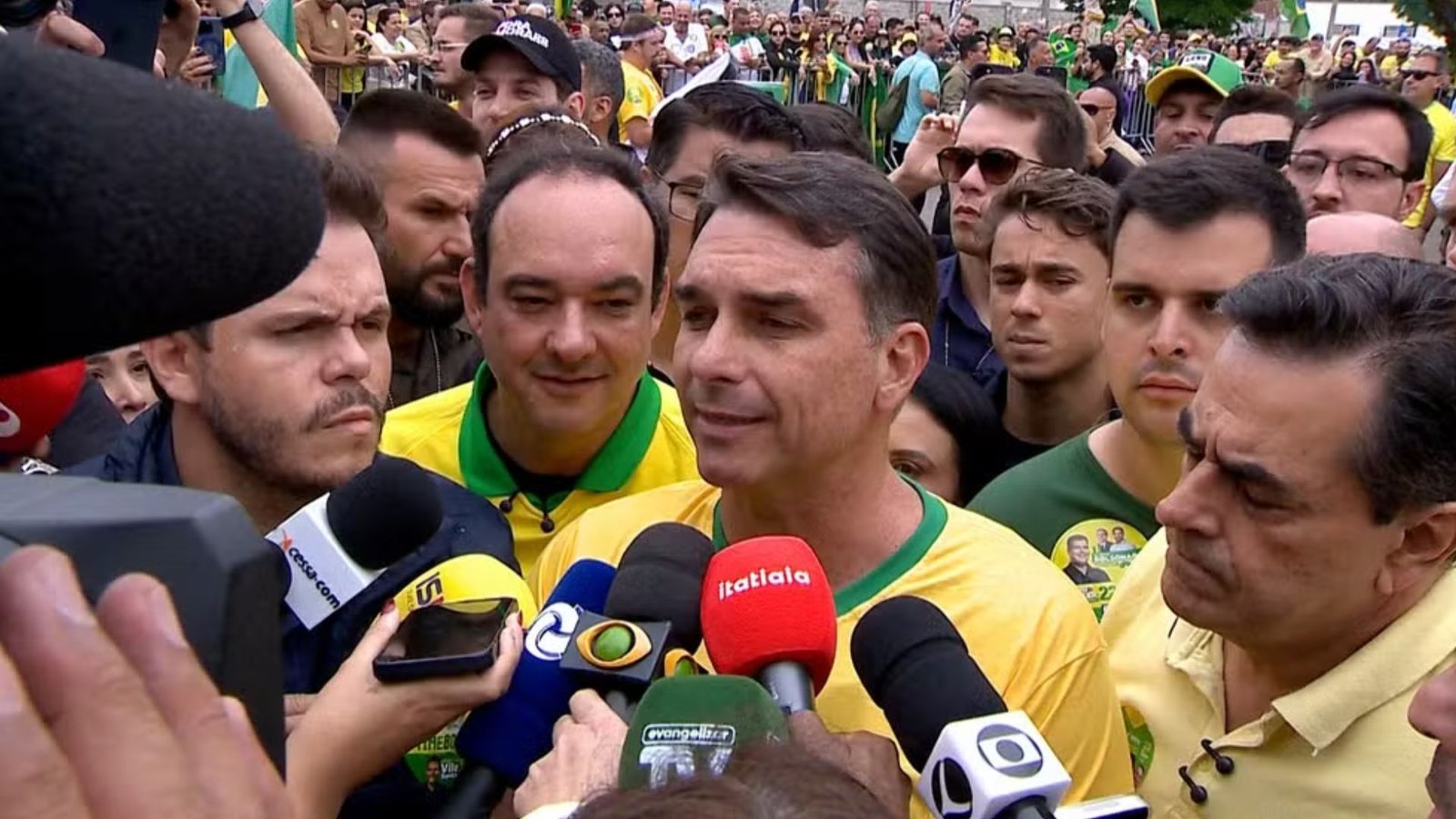 Flávio Bolsonaro em Juiz de Fora