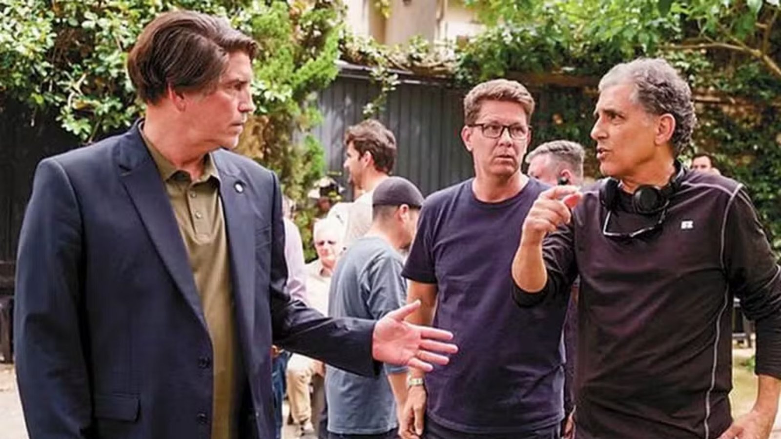 Bastidores das gravações do filme “Dark Horse”