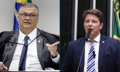 Flávio Dino e Mario Frias