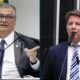 Flávio Dino e Mario Frias