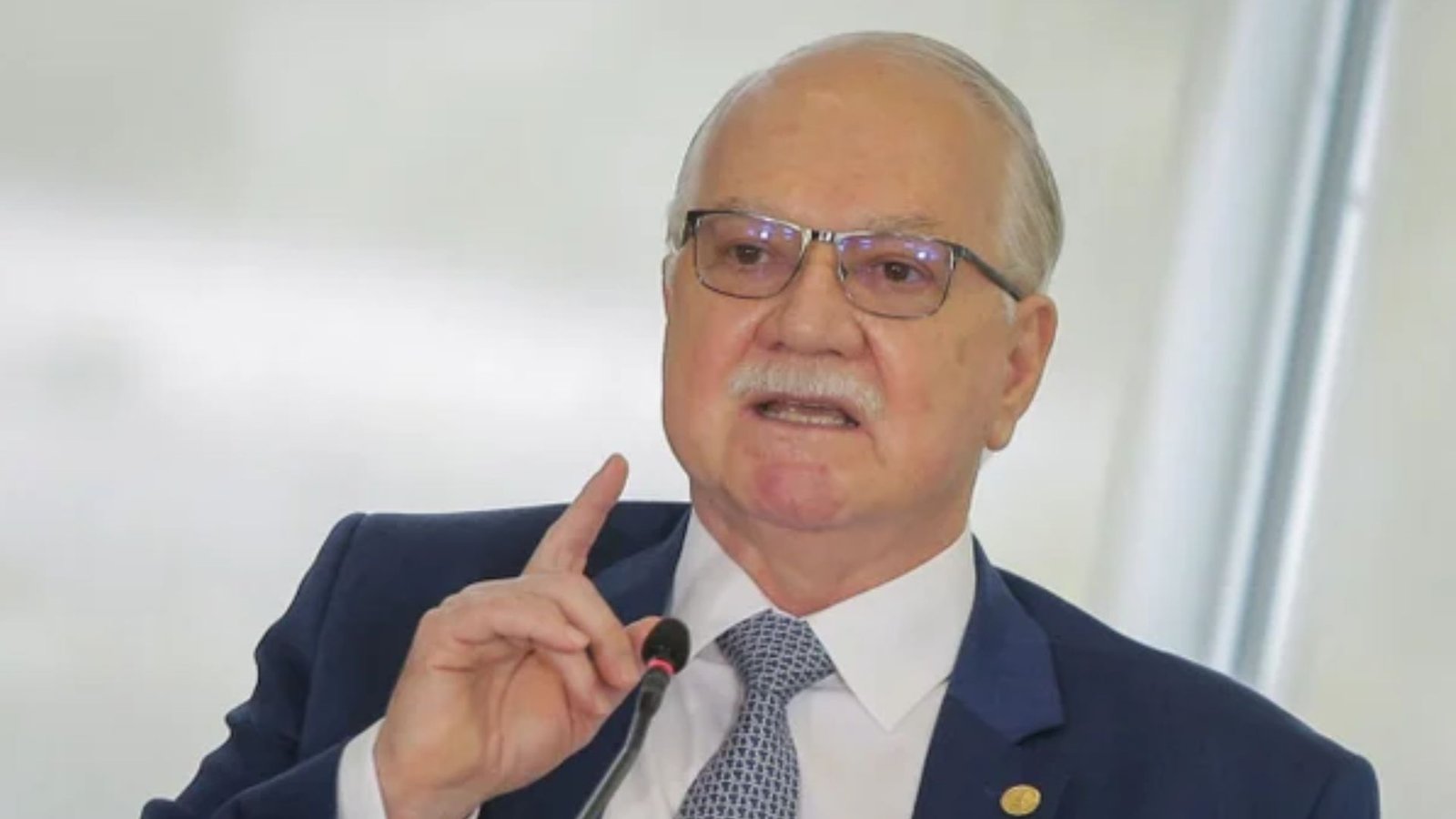 Edson Fachin em imagem relacionada ao caso Banco Master.