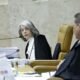 Cármen Lúcia durante sessão no STF