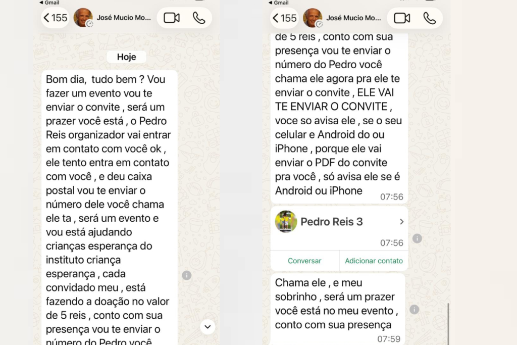 Golpe em nome de José Múcio